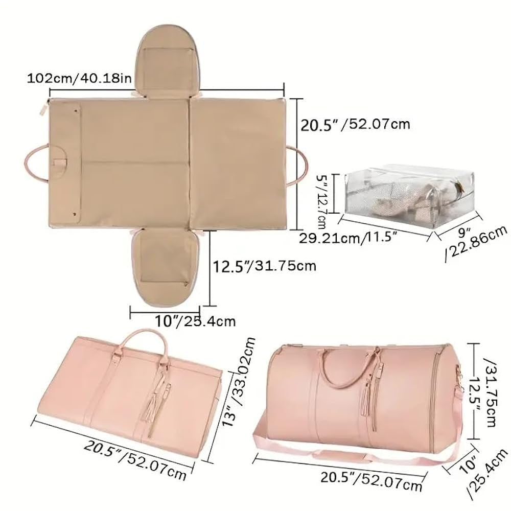 Blush Travel Duffel Bag